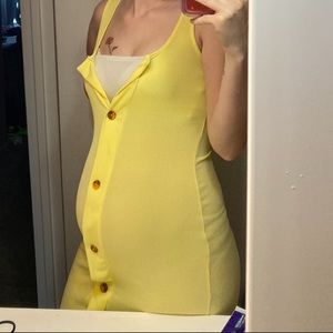 Yellow PrettyLittle Thing Dress